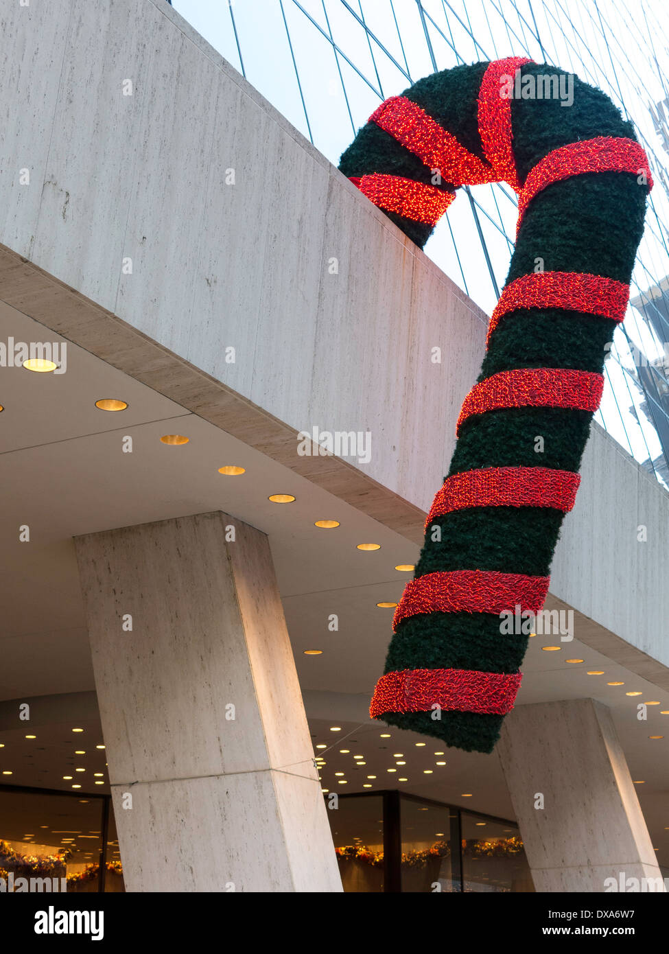 Solow Building pendant les vacances, NYC Banque D'Images