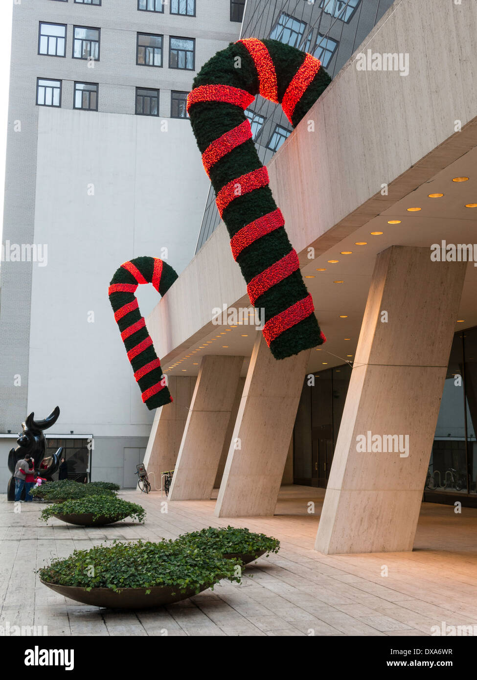 Solow Building pendant les vacances, NYC Banque D'Images