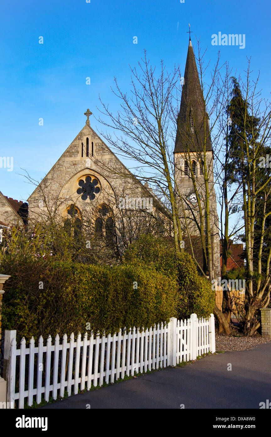 Saint Mary's Anglican Church, Woodford Green, Essex, Angleterre Banque D'Images