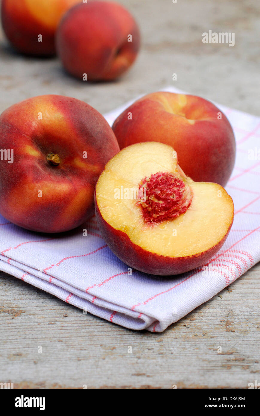 Peach Banque D'Images