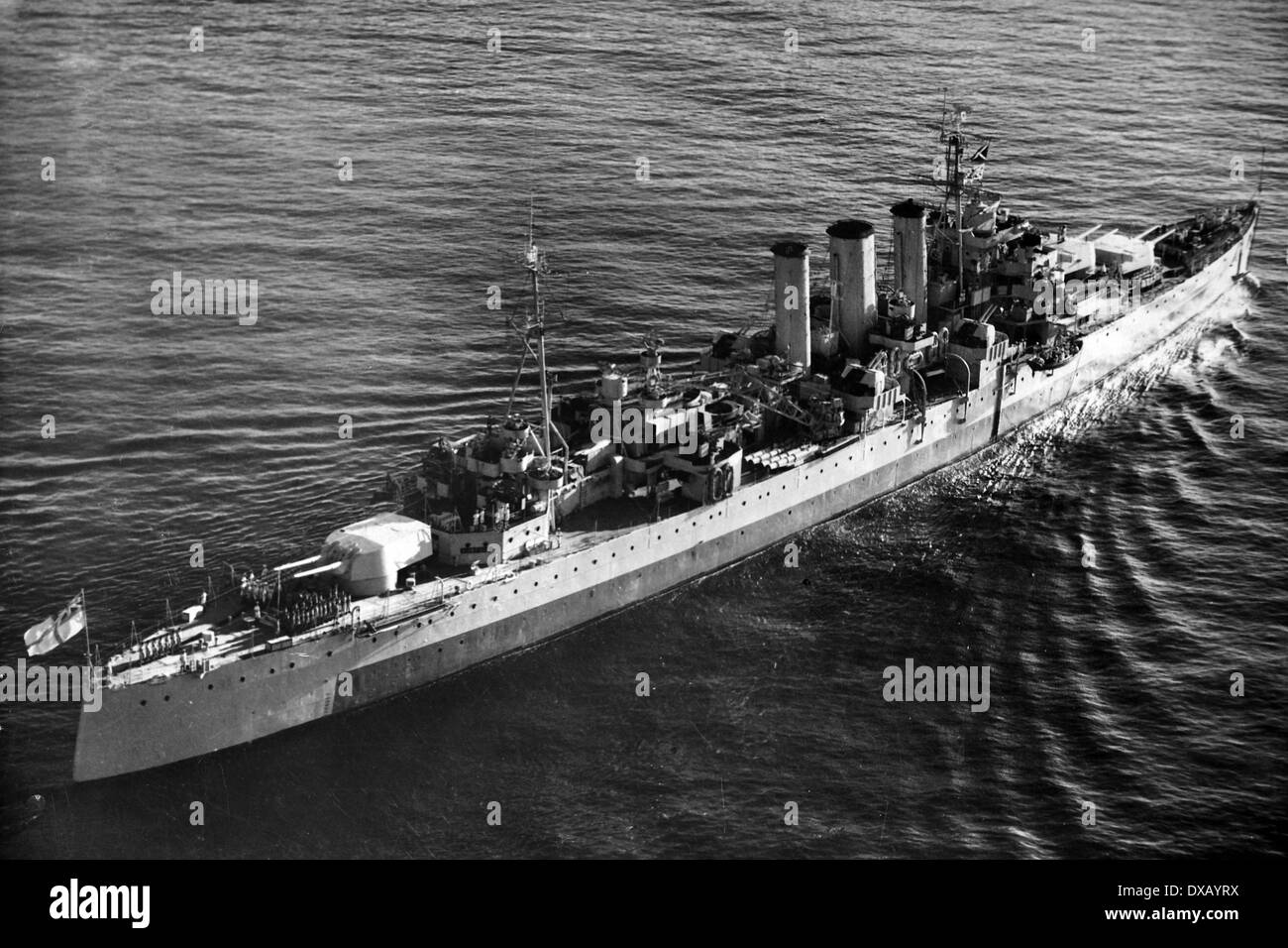 La Marine royale pendant la seconde guerre mondiale. Banque D'Images