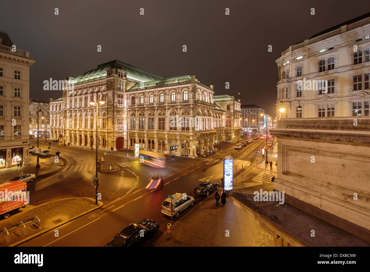 Opéra d'État de Vienne Banque D'Images