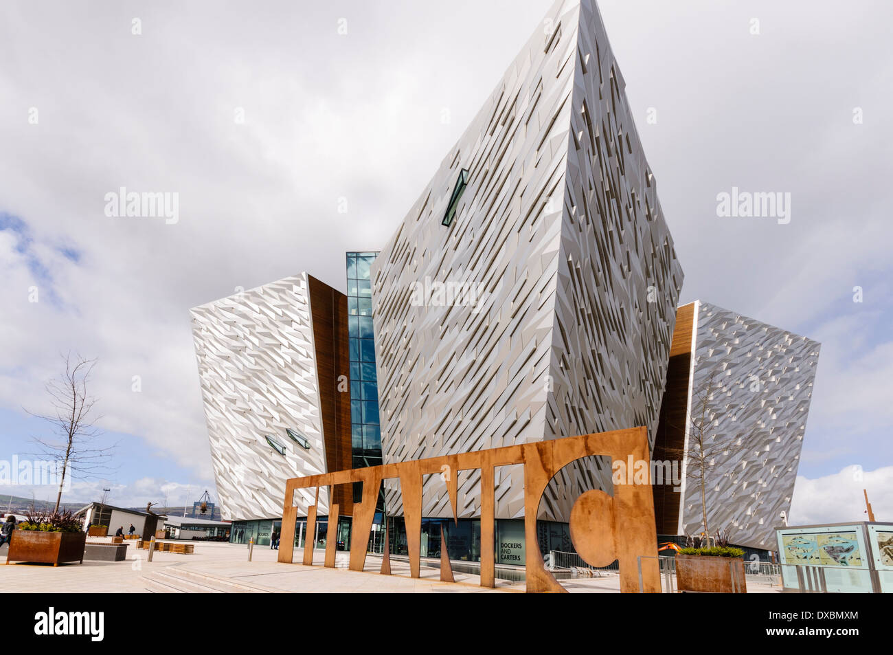 Belfast Titanic Banque D'Images