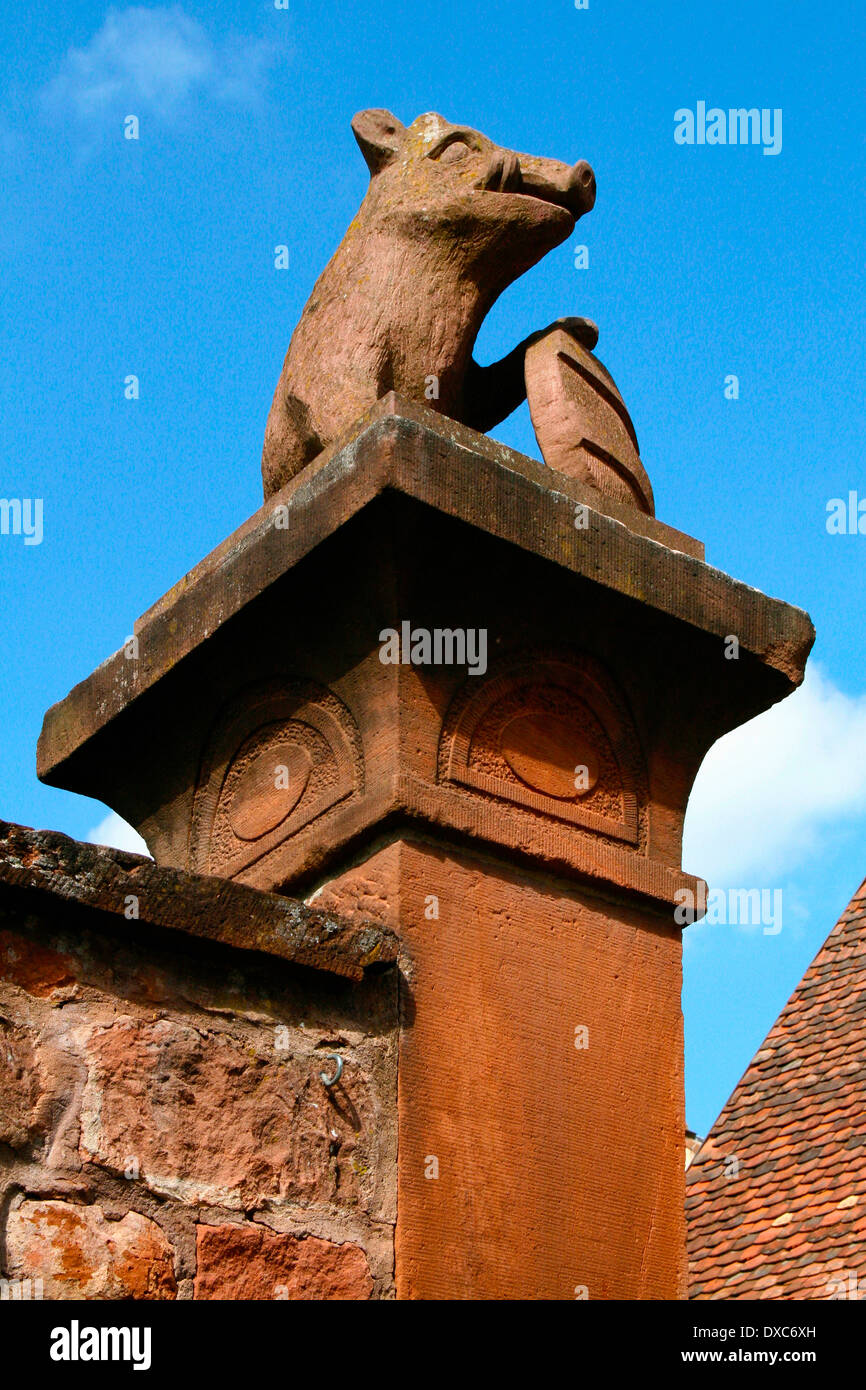 Château, Budingen Banque D'Images