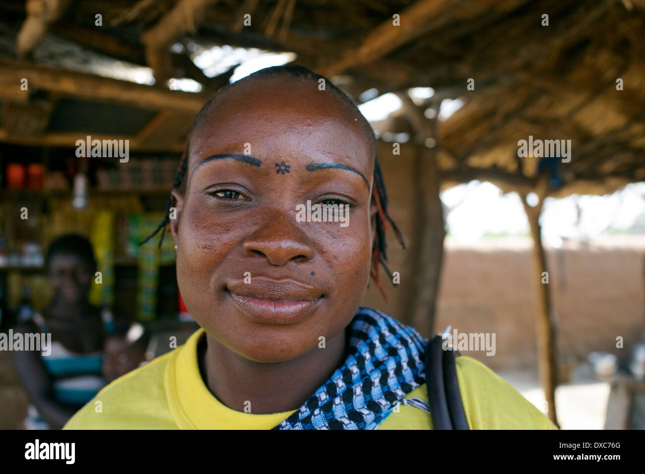 Portrait de l'Afrique Banque D'Images