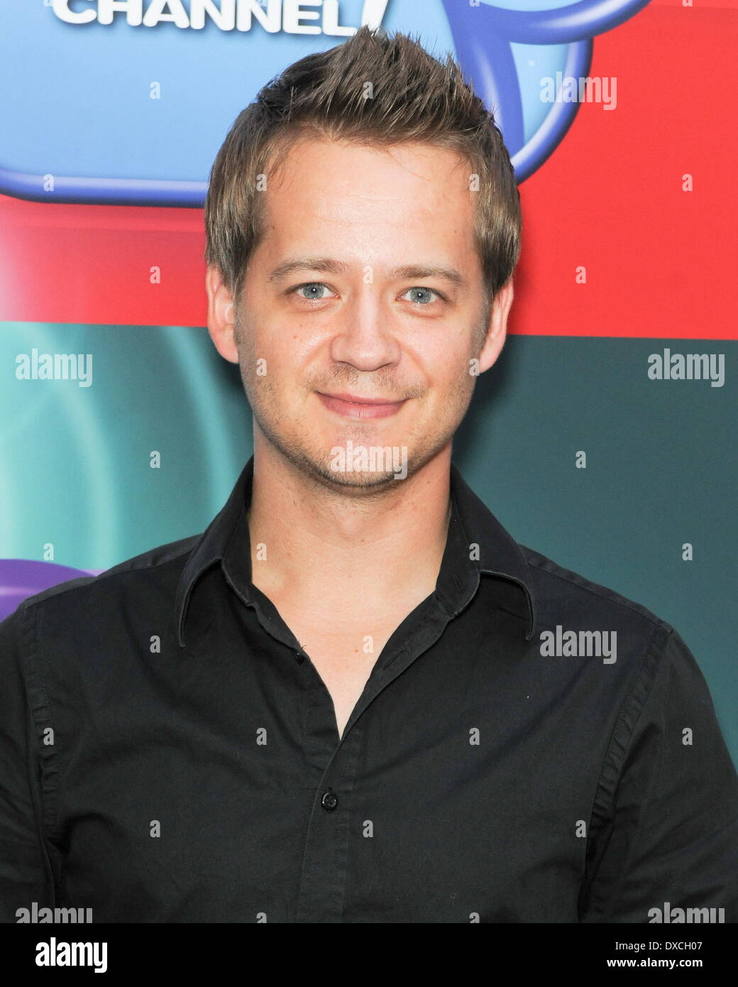 Jason Earles Projection du Disney's 'Girl vs Monster" à la Walt Disney Studios Los Angeles, Californie - 01.10.12 comprend : Banque D'Images
