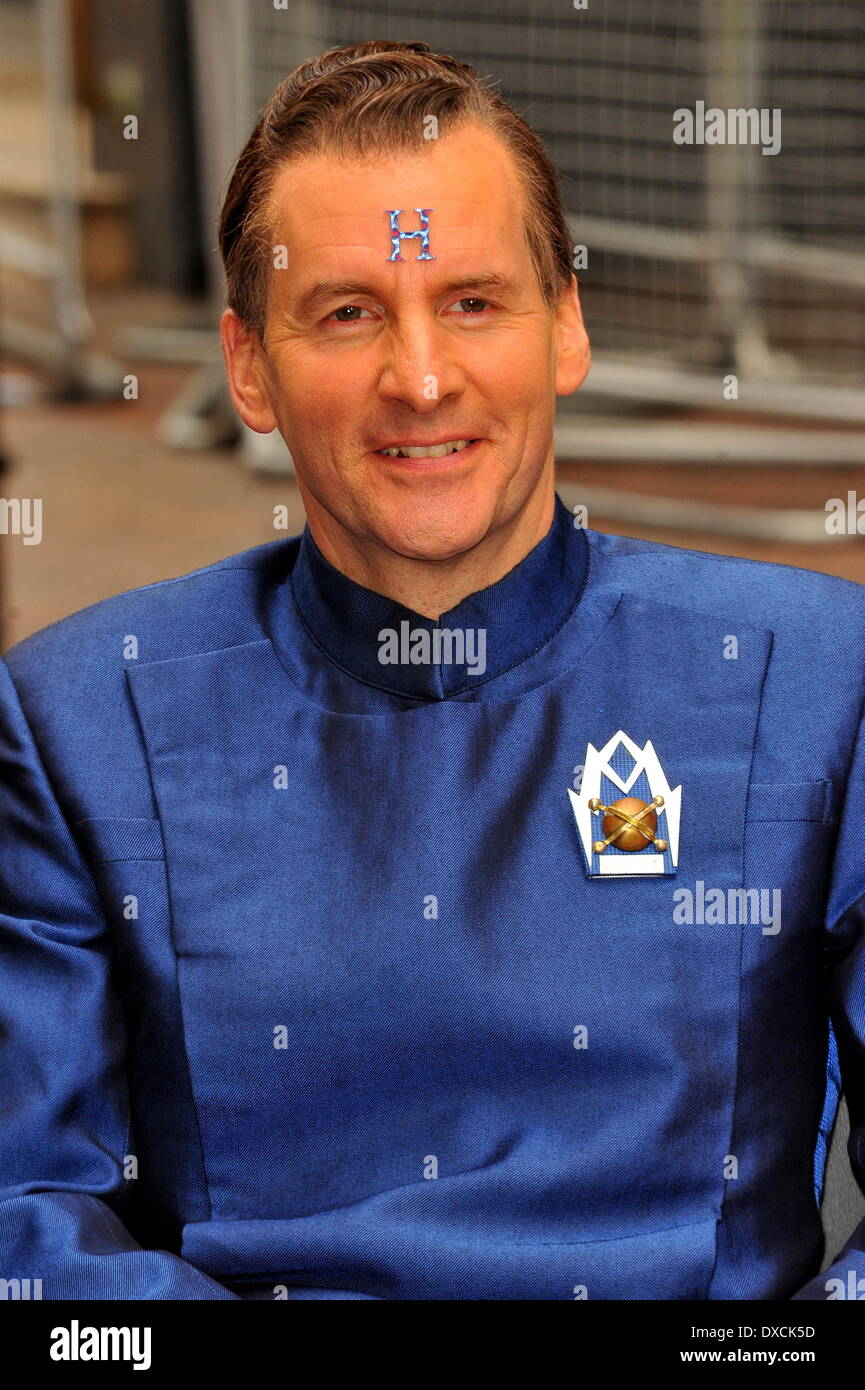 Chris Barrie Nain rouge X lancer - photocall Londres, Angleterre - 03.10.12 Avec : Chris Barrie Où : London, Royaume-Uni Wh Banque D'Images