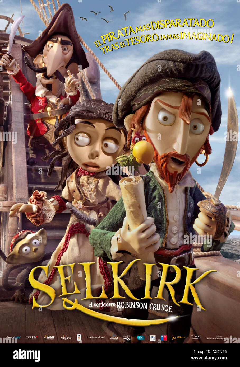 Selkirk, el verdadero Robinson Crusoé Banque D'Images