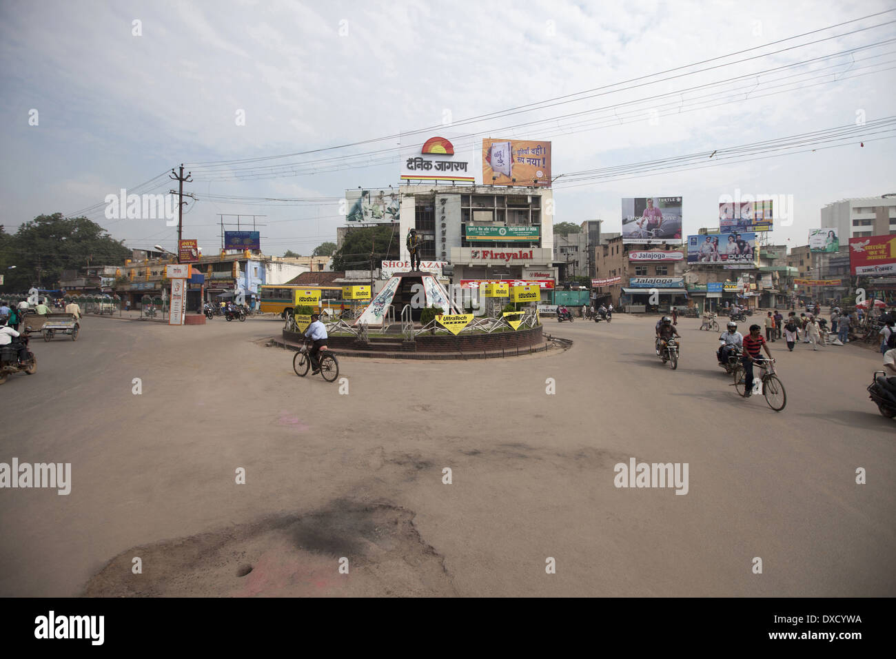 Albert Ekka Chowk, Ranchi, Jharkhand, India Banque D'Images