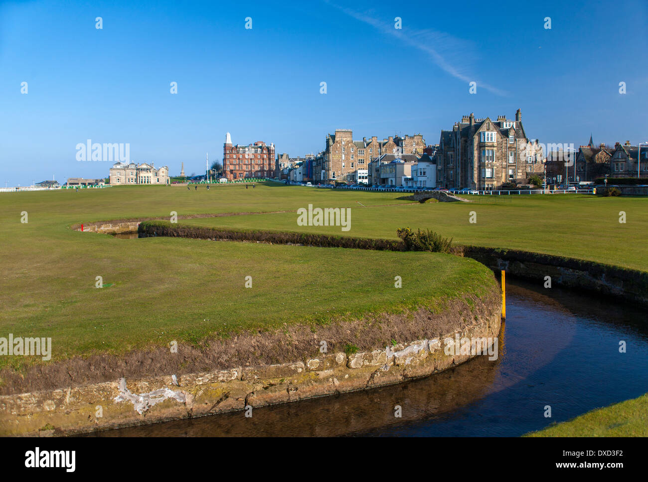 Saint Andrews Old course, Écosse Banque D'Images