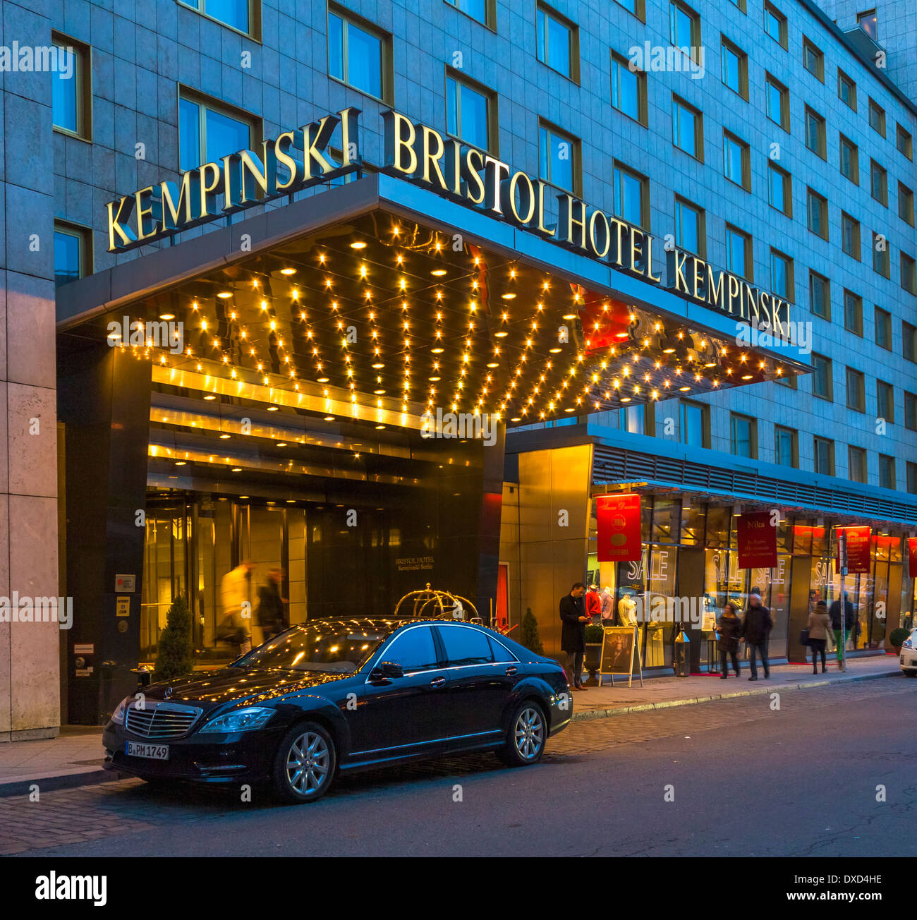 Kempinski Hotel Bristol, Berlin, Allemagne, Europe Banque D'Images