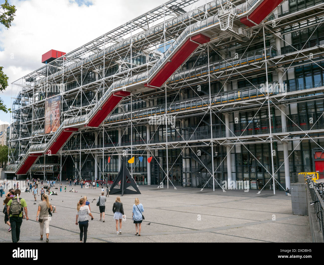 Centre Georges Pompidou, Paris, France Banque D'Images