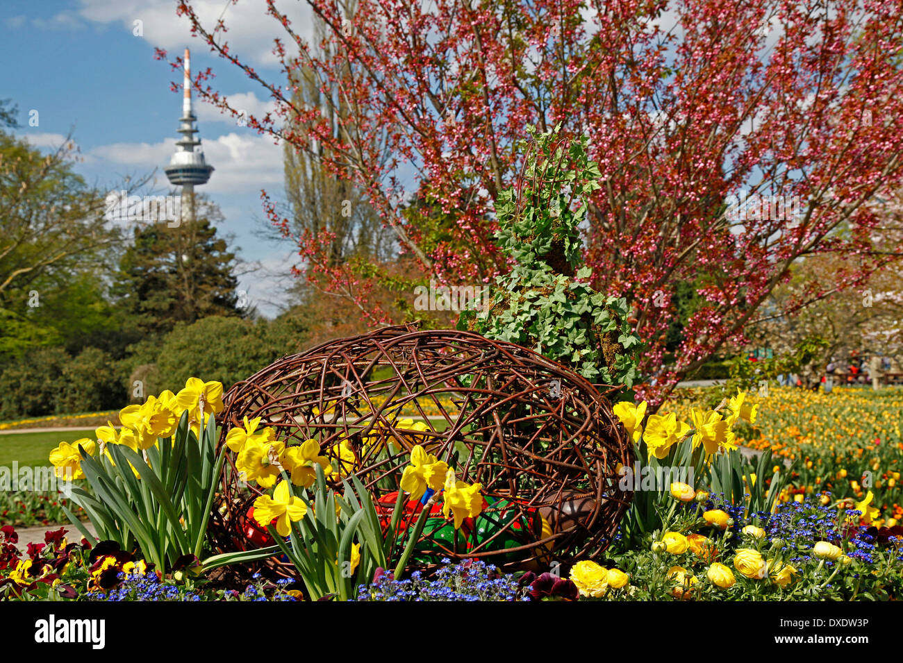 Luisenpark, Mannheim Banque D'Images