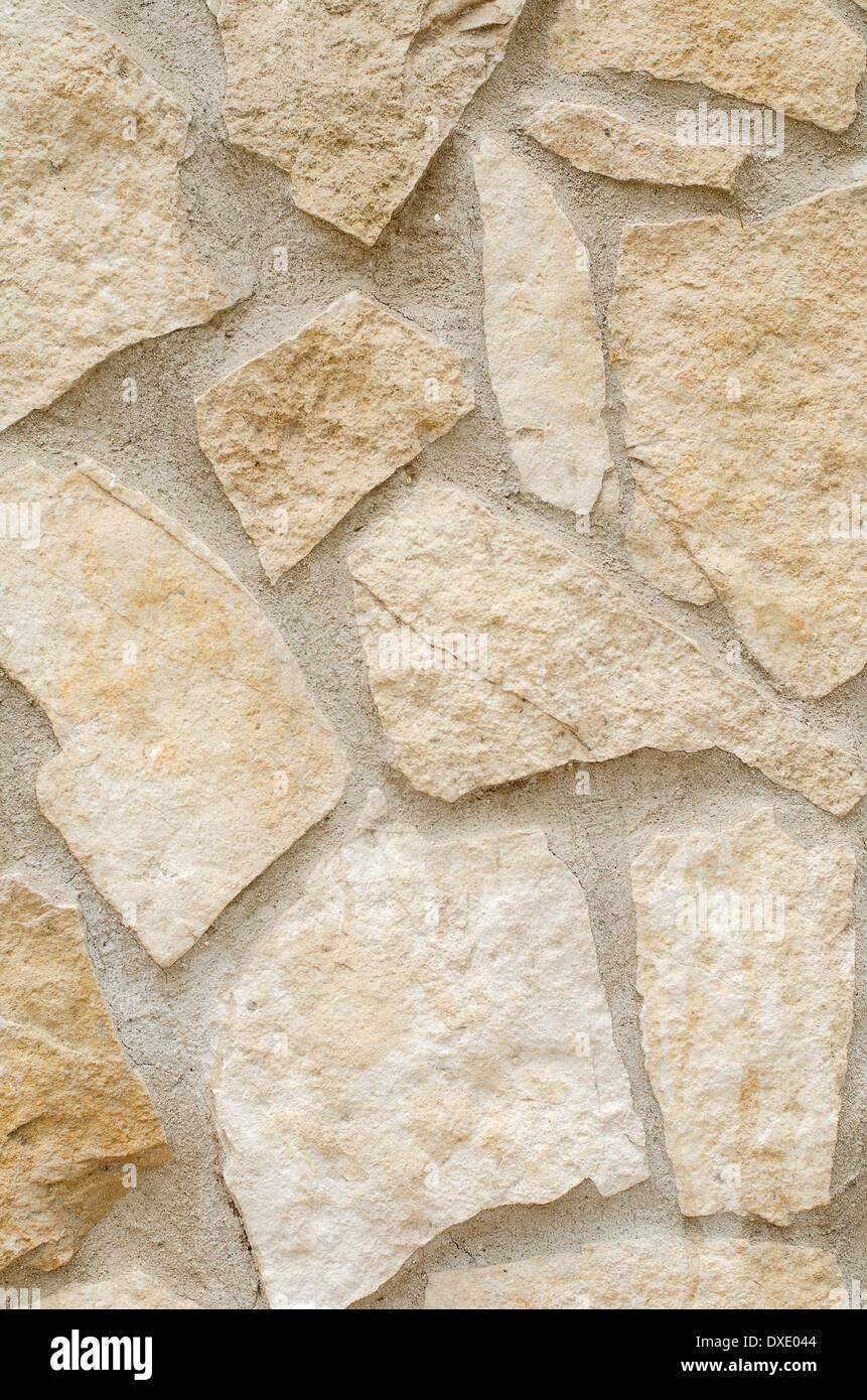 Mur de pierre texture background. Close-up. Banque D'Images