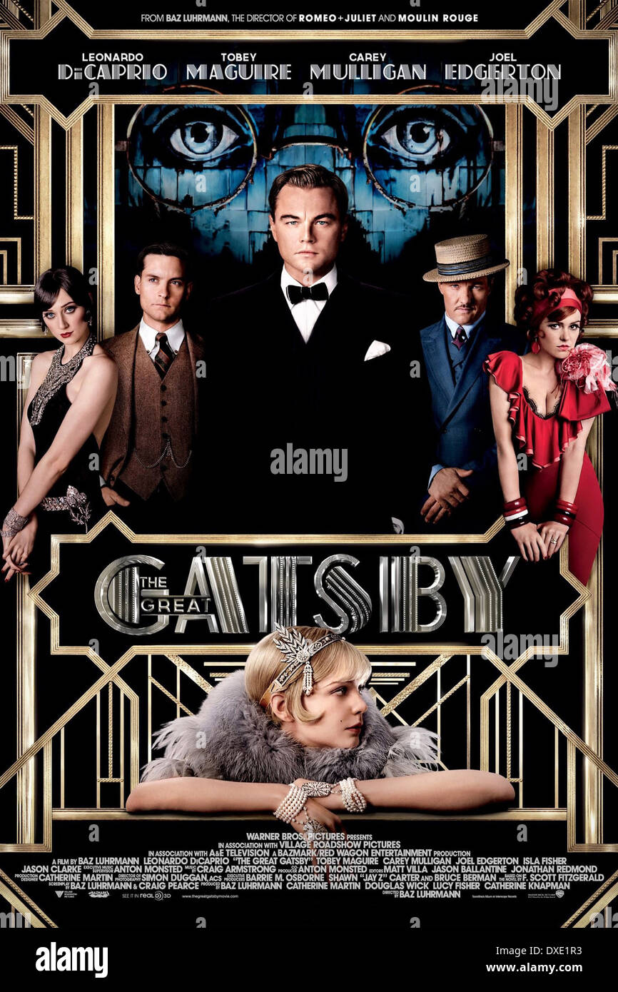 Gatsby le Magnifique Banque D'Images
