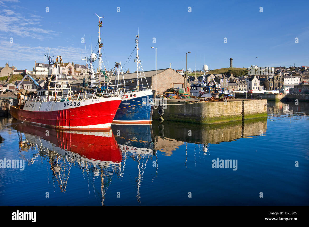 Port de Macduff, Banff, Aberdeenshire. Banque D'Images