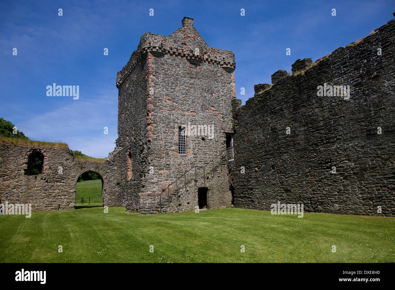 Château de Skipness, East Kintyre, Argyll Banque D'Images