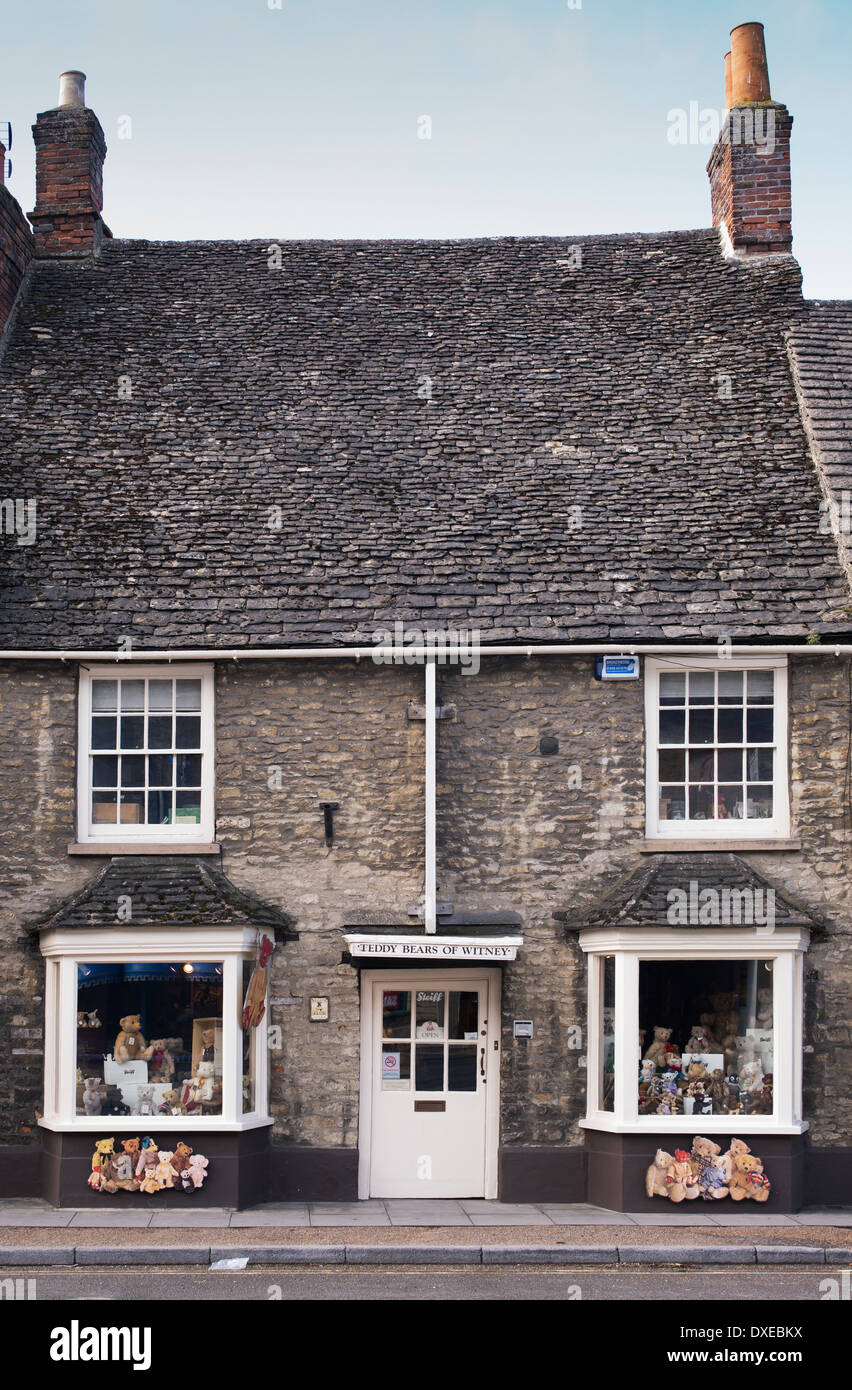Ours shop. Witney, Oxfordshire, Angleterre Banque D'Images