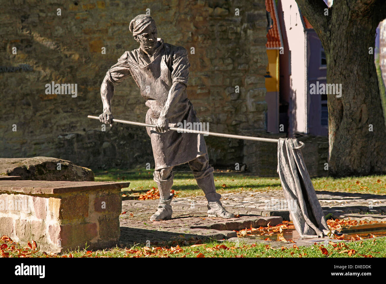 Le monument de Tanner Warburg, Warburg, district Hoxter, Rhénanie du Nord-Westphalie, Allemagne / Vöhl-asel Banque D'Images