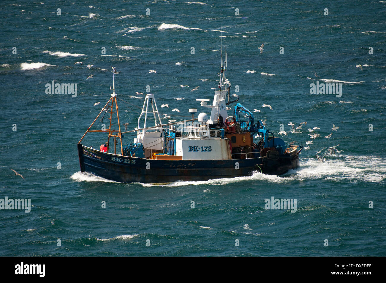 Bateau de pêche Banque D'Images