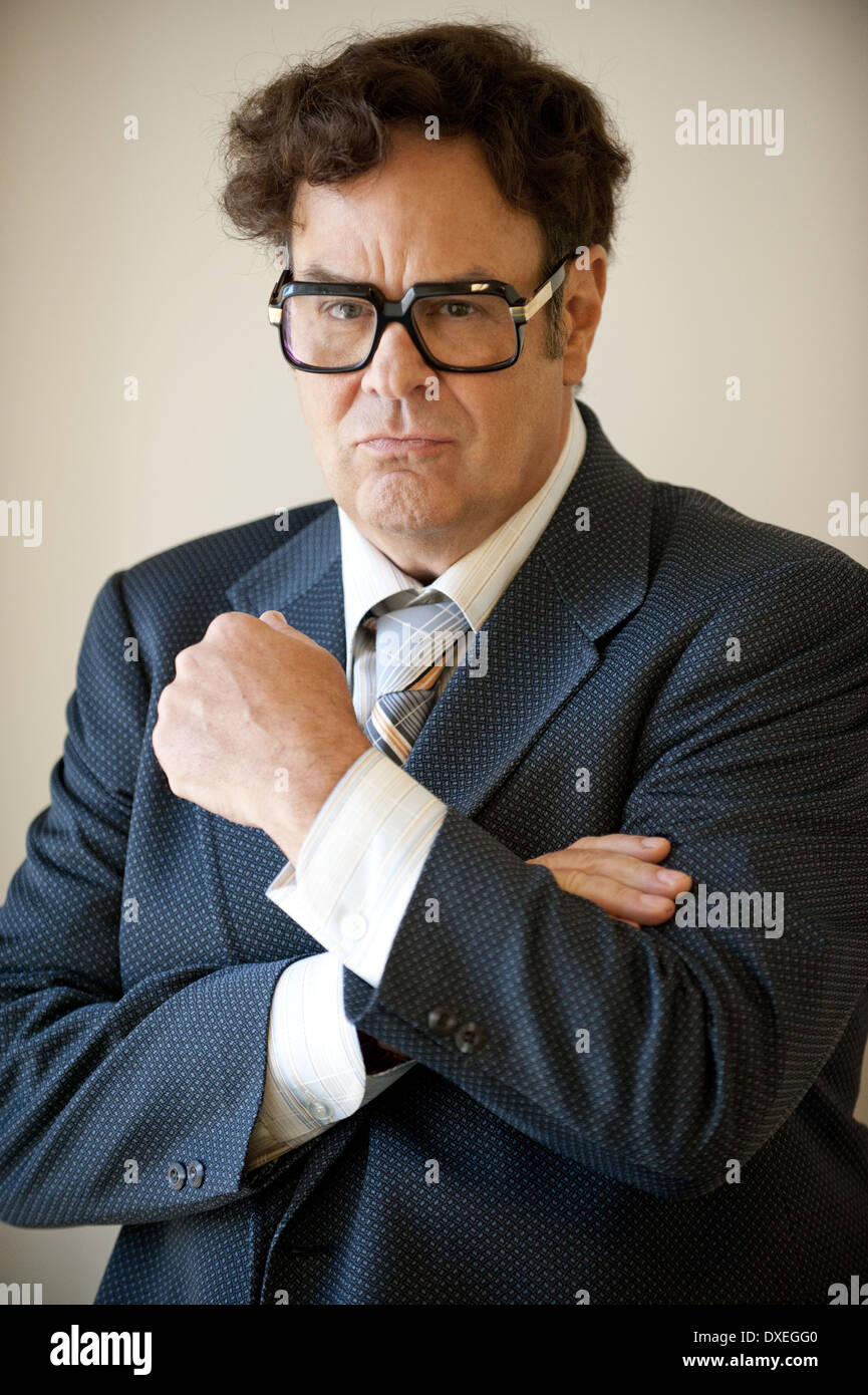 Derrière les candélabres Banque D'Images