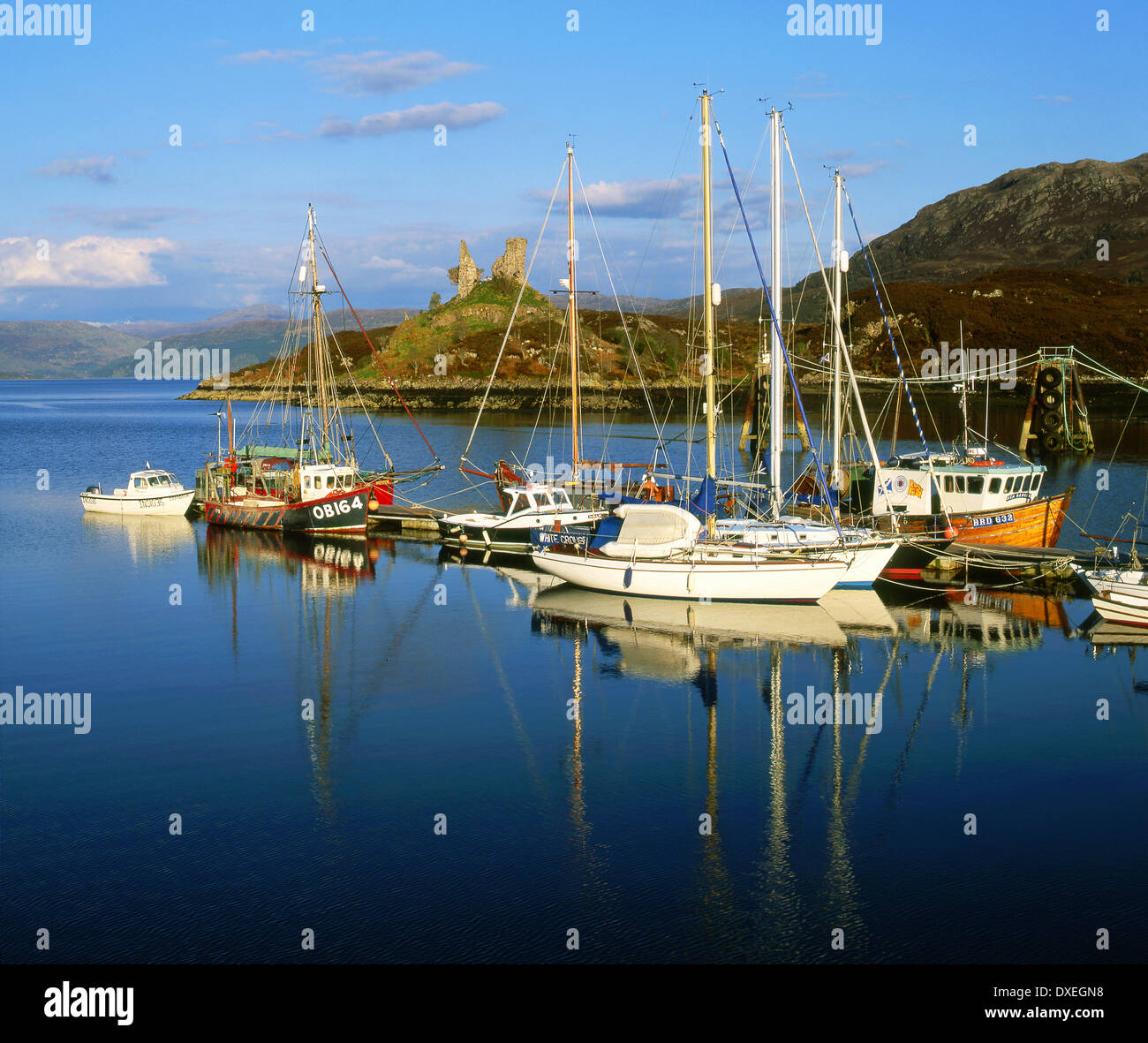 Maol Château, île de Skye, Kyleakin Banque D'Images