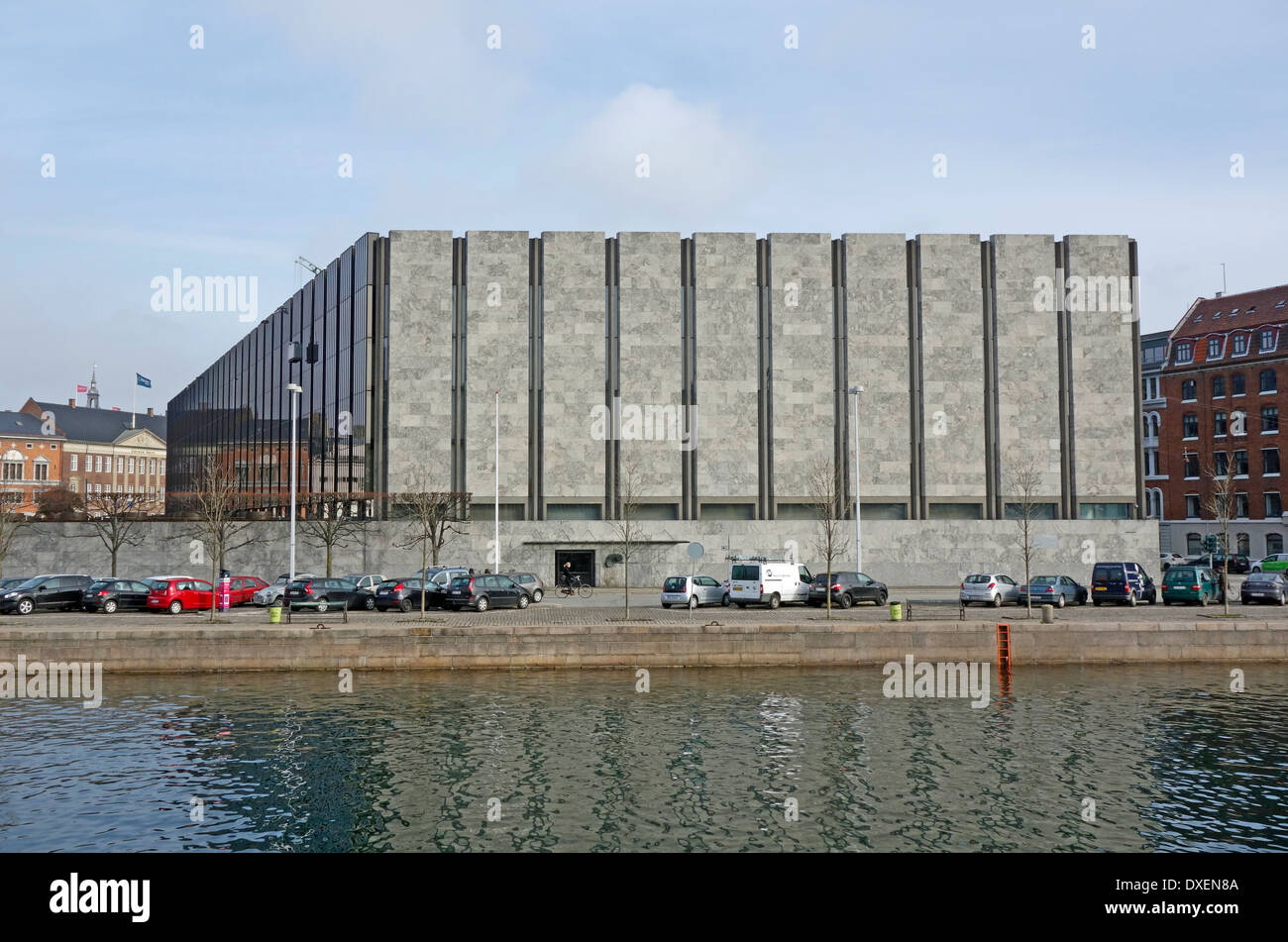 La Danmarks Nationalbank dans Havnegade Copenhague Banque D'Images