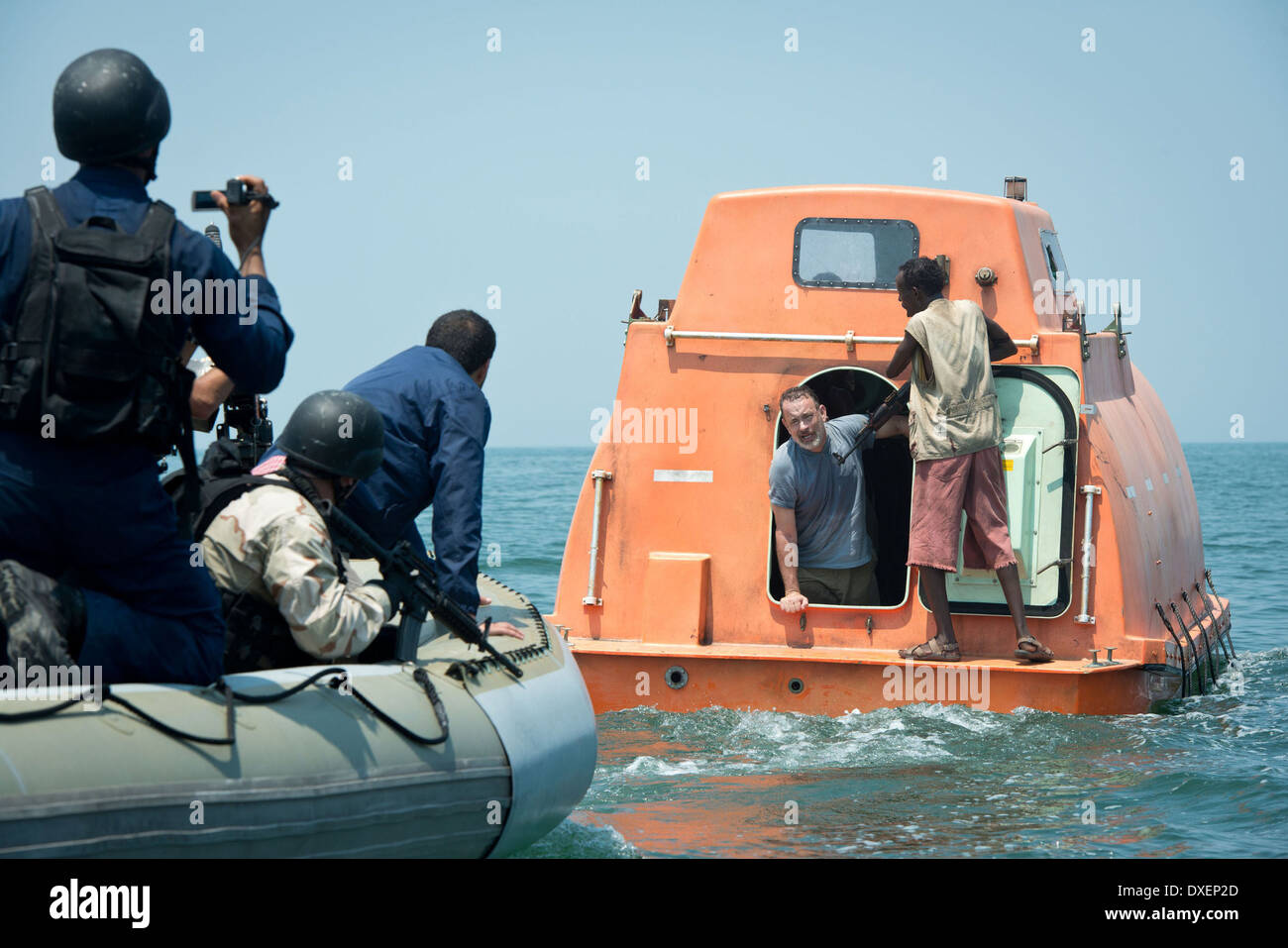 Le Capitaine Phillips Banque D'Images