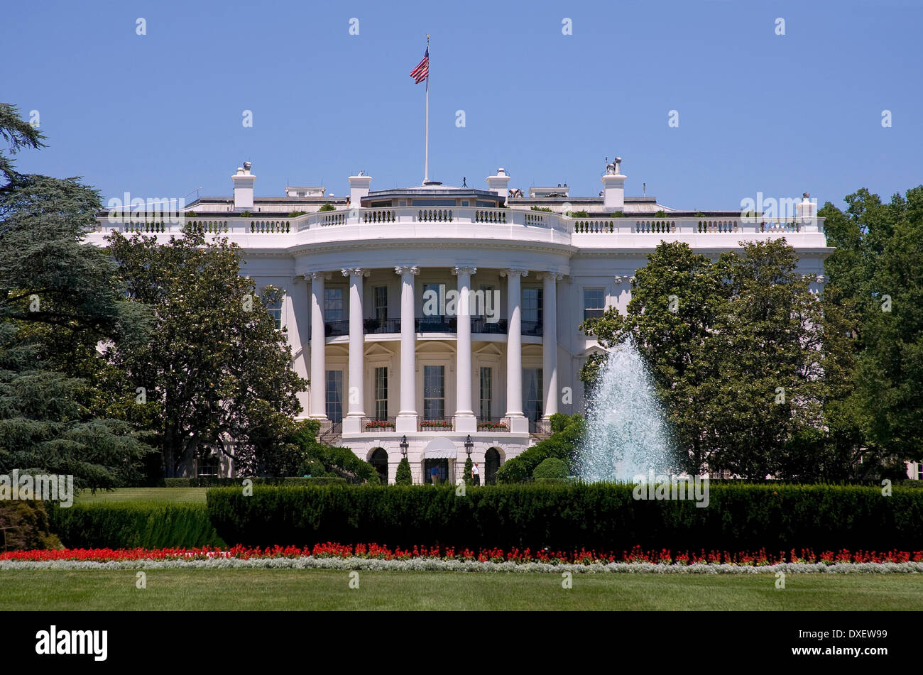 Le Whitehouse, Washington D.C. USA Banque D'Images