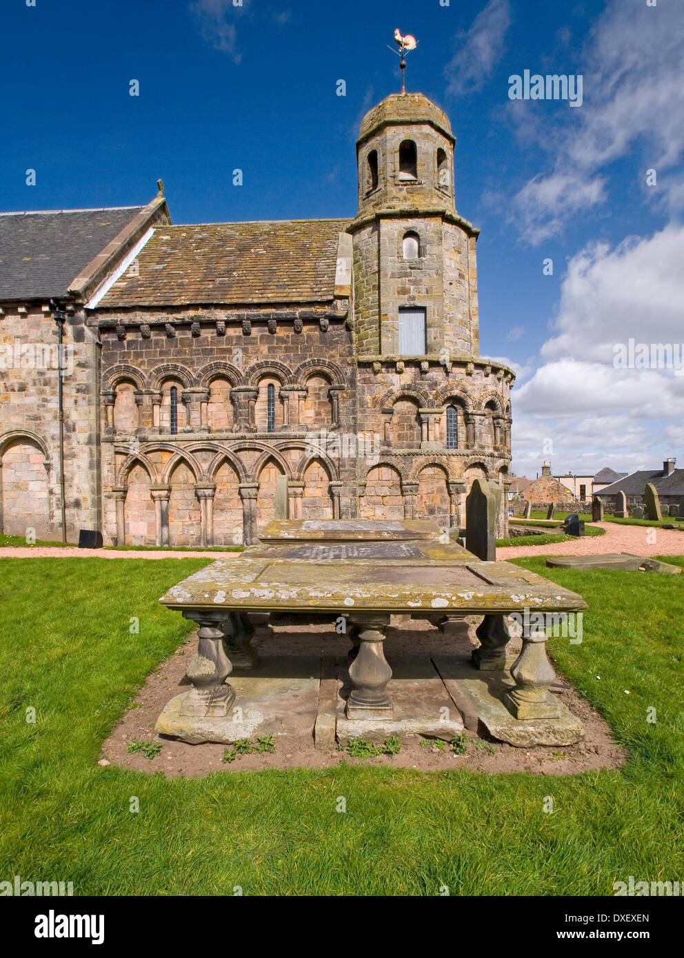 Athernase St kirk dans village,fife leuchars Banque D'Images