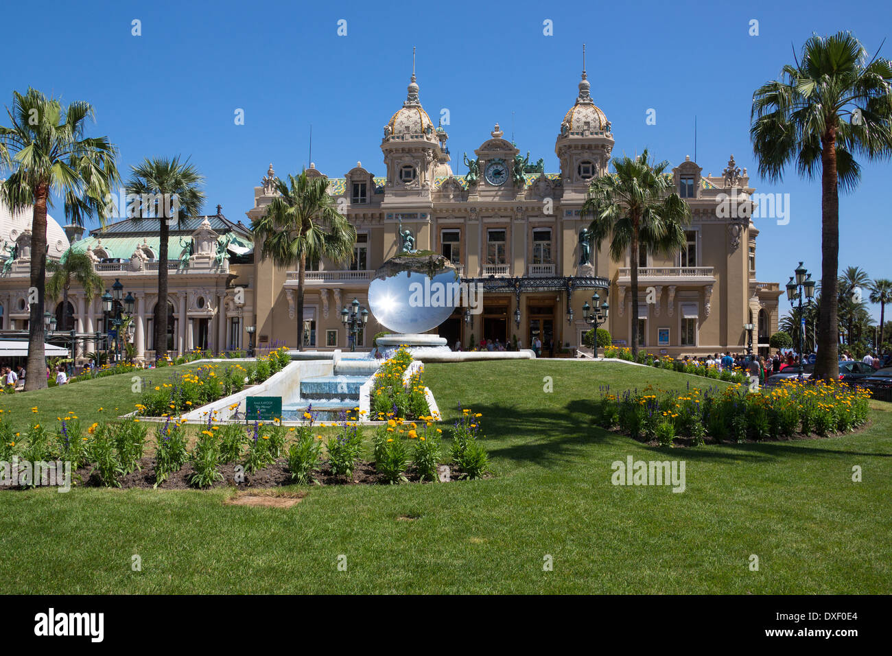Le célèbre Casino de Monte Carlo à Monaco. Banque D'Images