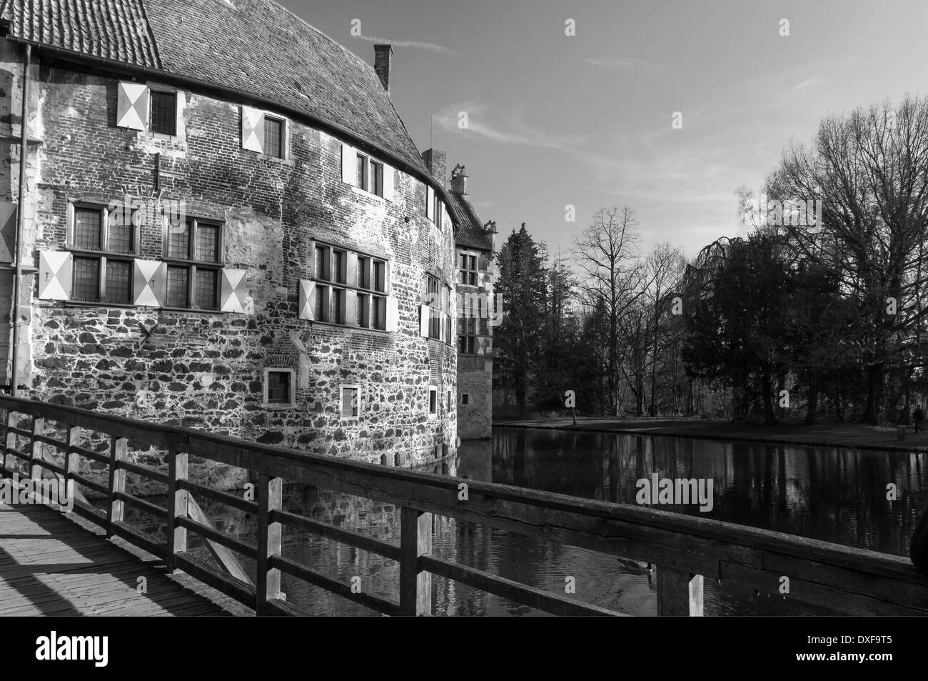 Château Vischering Banque D'Images