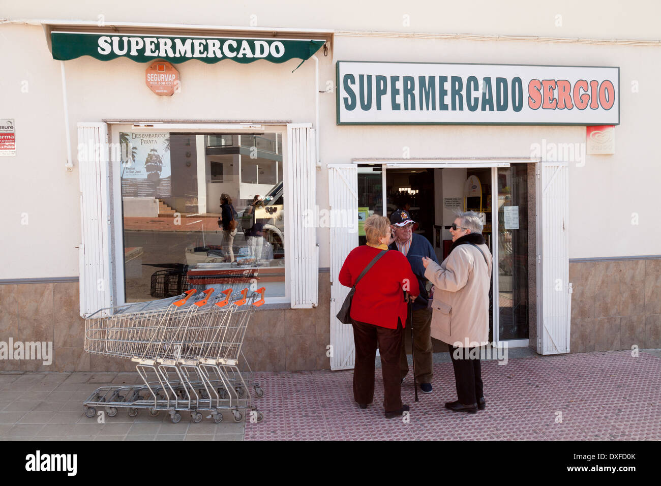 Spanish supermarket supermercado spain Banque de photographies et d’images à haute résolution