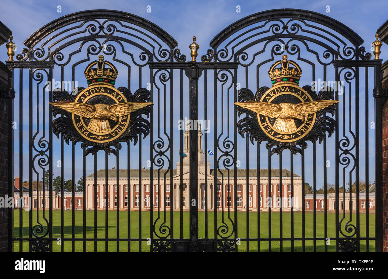 Collage des portes, RAF Cranwell Lincolnshire UK Banque D'Images