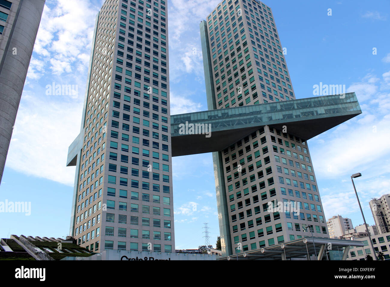 L'architecture moderne de la ville de Mexico, Mexique Banque D'Images