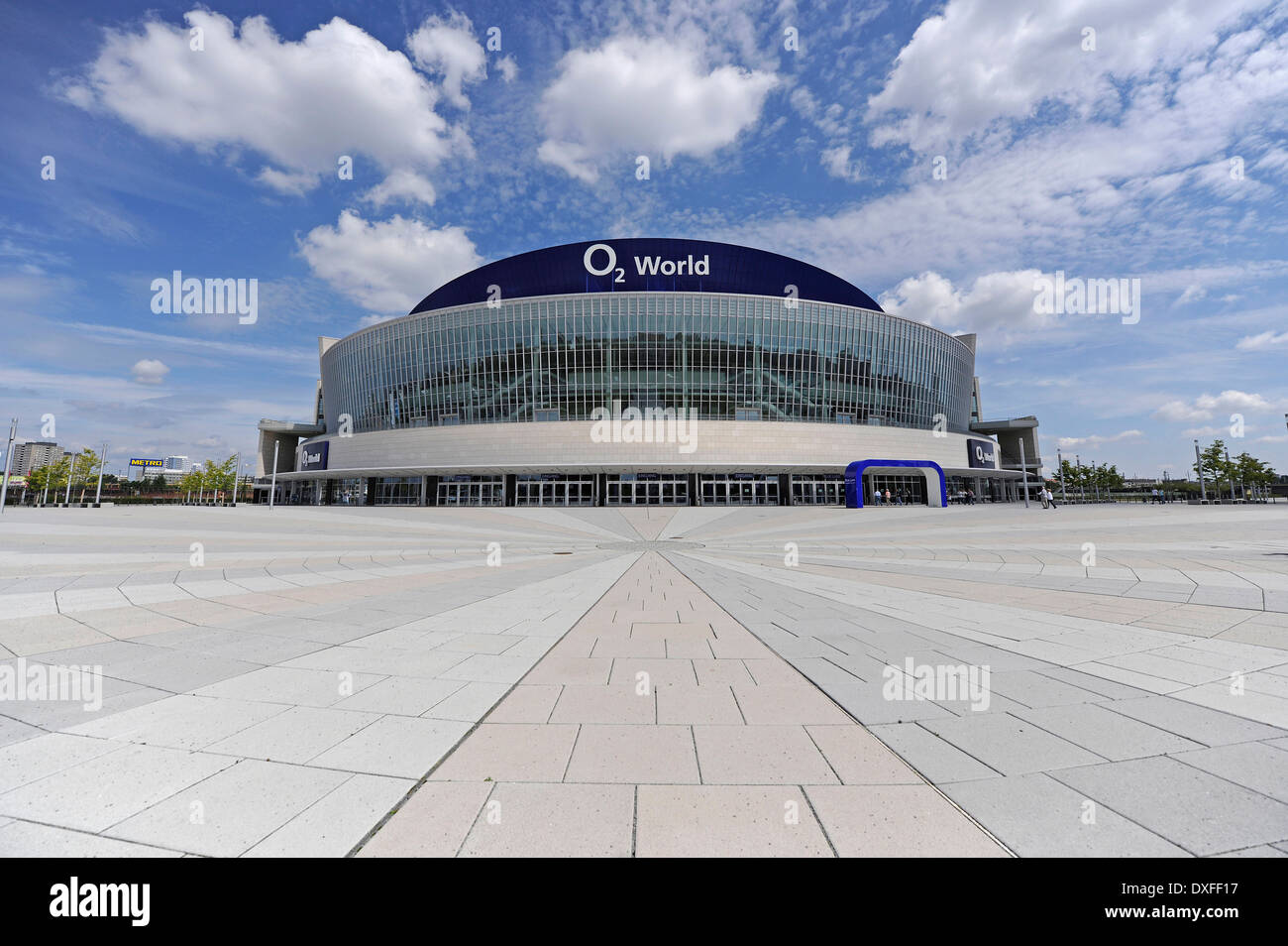 O2 World, salle polyvalente pouvant accueillir jusqu'à 17000 spectateurs, Berlin, Allemagne Banque D'Images