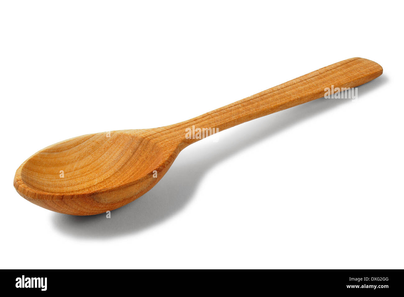 Grande cuillère en bois Photo Stock - Alamy