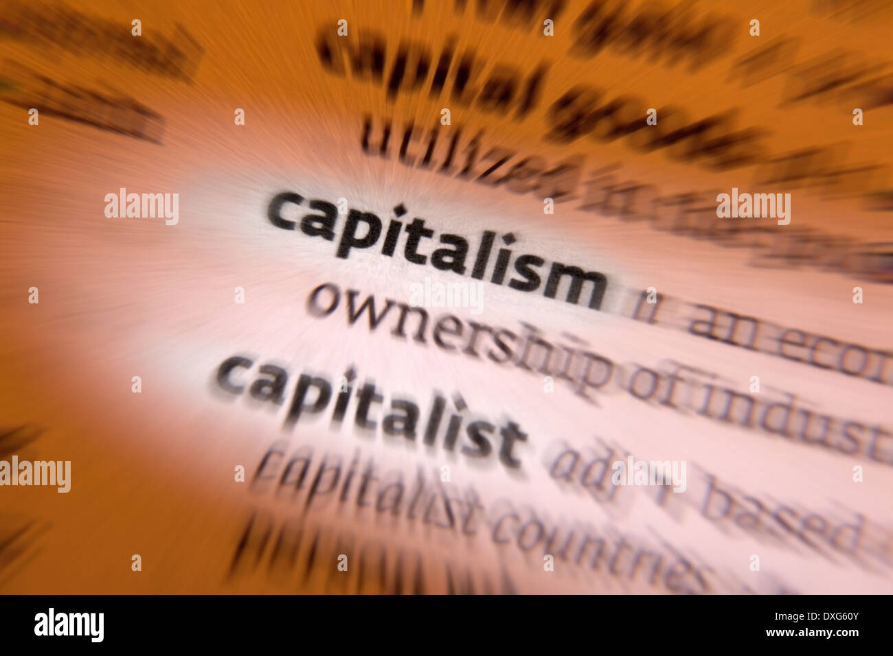 Capitalisme Banque D'Images