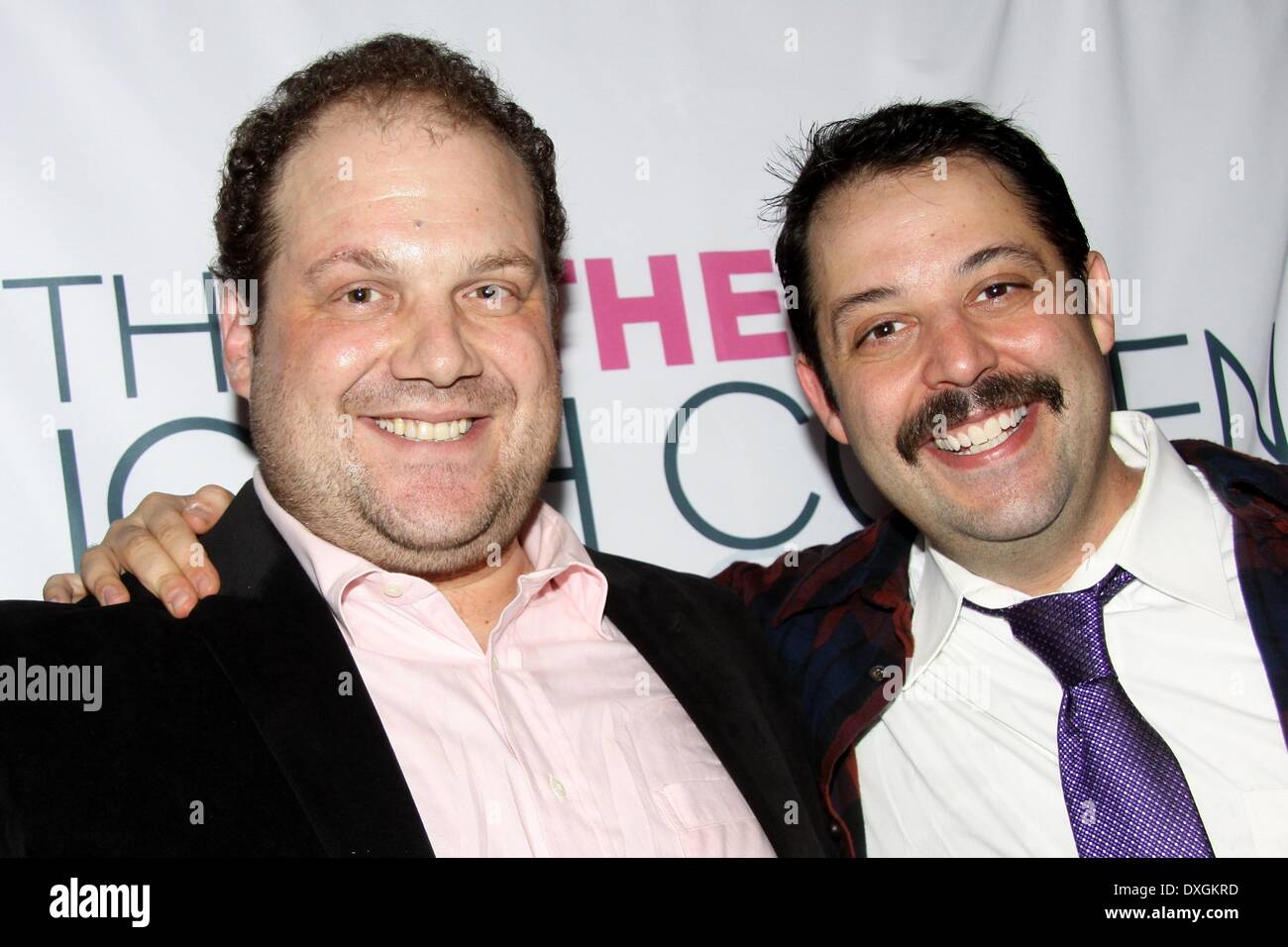 Jordan Gelber et Steve Rosen party d'ouverture pour la comédie "L'autre  Josh Cohen' au SoHo Playhouse. Où : New York Photo Stock - Alamy