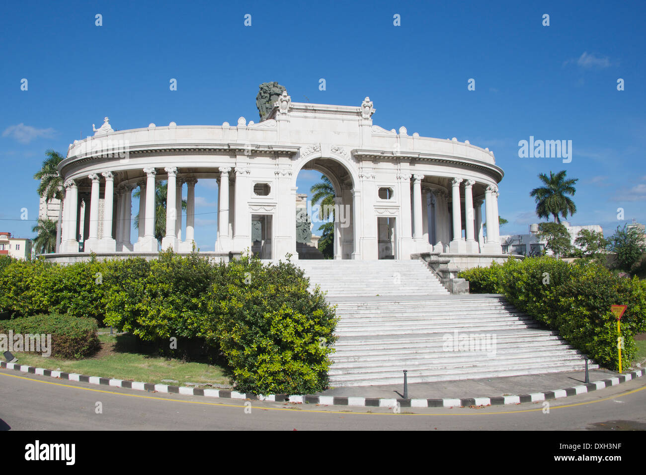 Cuba La Havane Vedado Memorial Banque D'Images