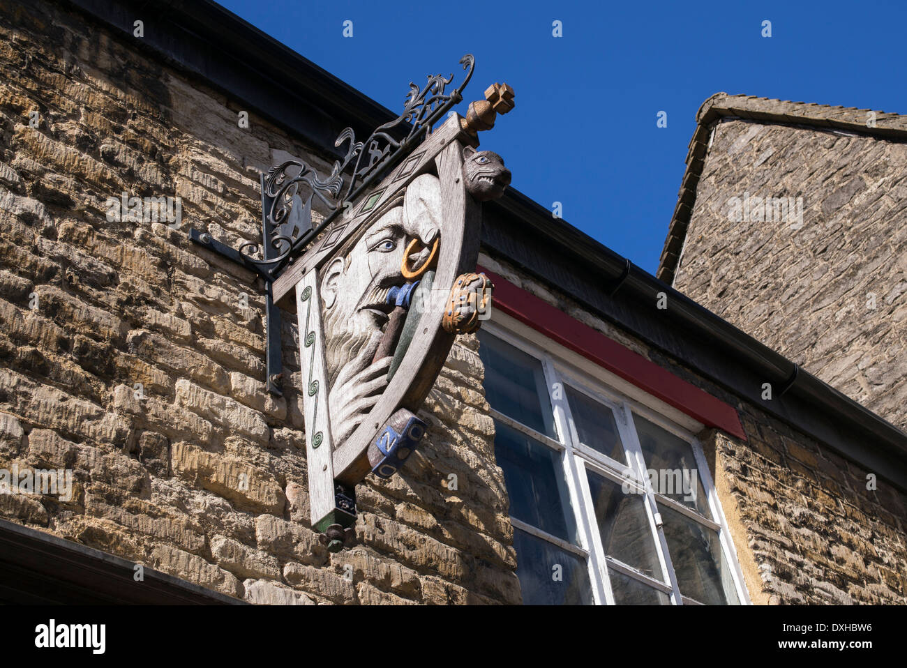 Nous avons trois rois, bijouterie, signe, Witney Oxfordshire, Angleterre Banque D'Images