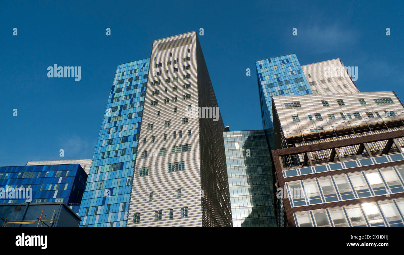 Nouvelle architecture moderne du Royal London Hospital à Whitechapel East London, UK KATHY DEWITT Banque D'Images