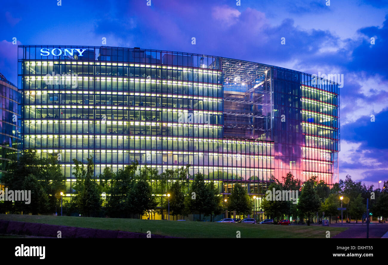 Sony Center sur la Potsdamer Platz, Berlin Potsdamer Platz Banque D'Images