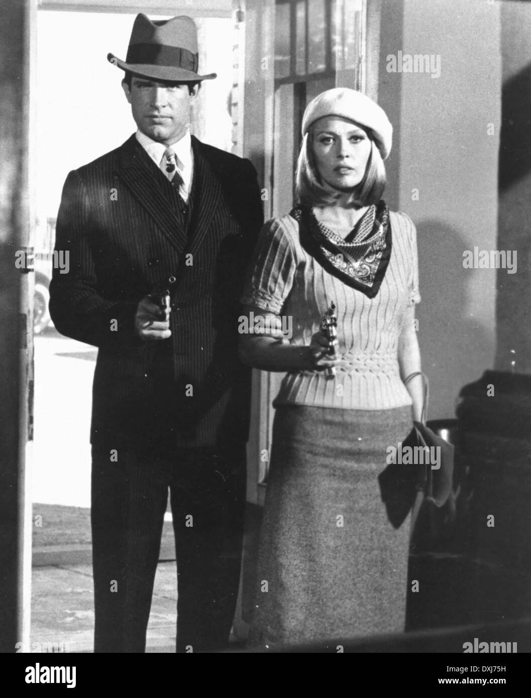 Bonnie and clyde Banque d'images noir et blanc - Alamy