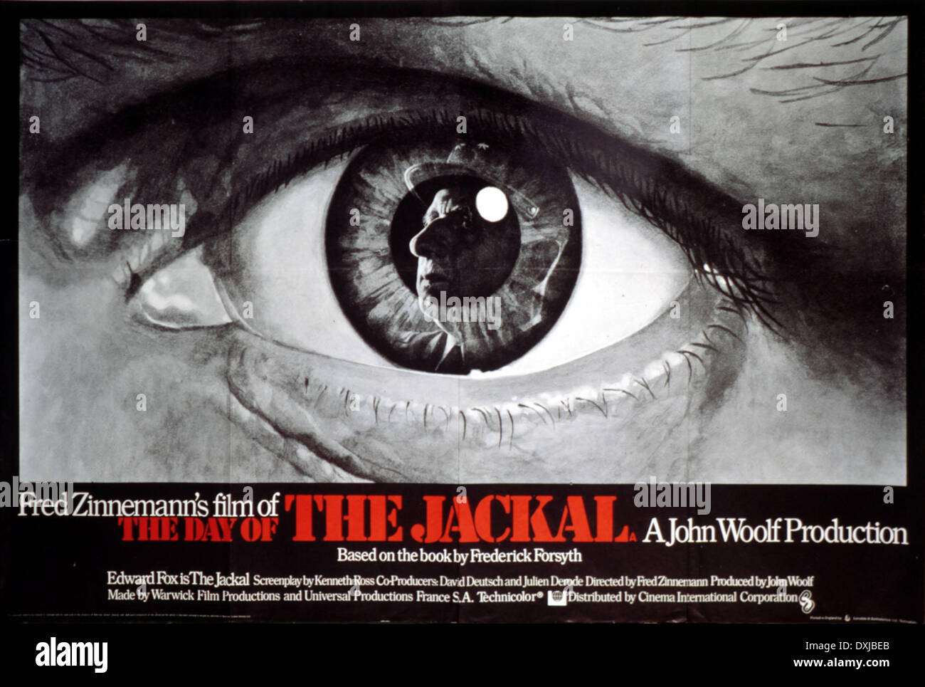 Le JOUR DE LA JACKAL (UK/FR 1973) Banque D'Images