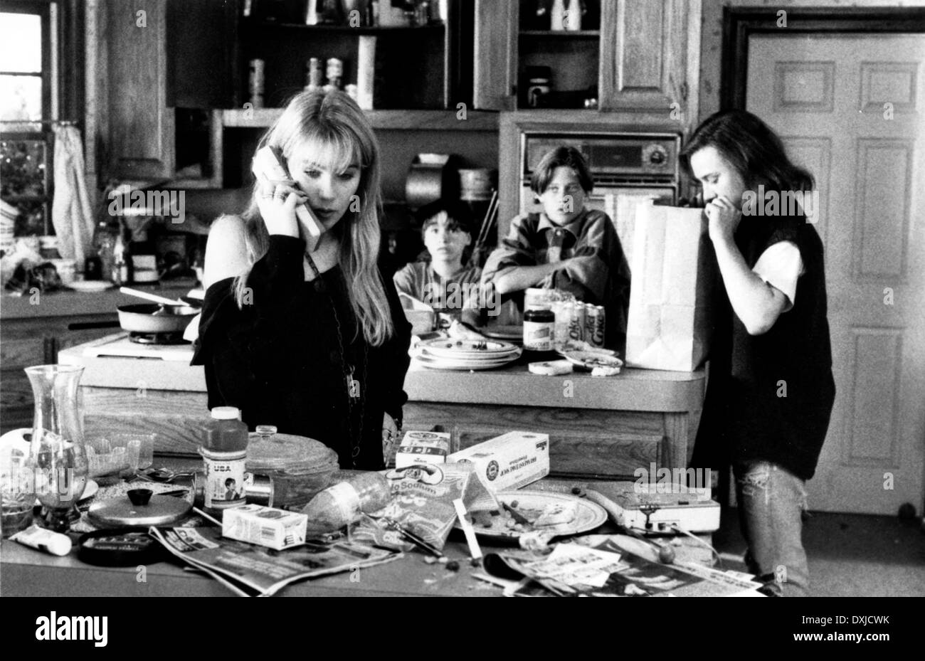 Ne dites PAS LA MAMAN BABYSITTER'S DEAD Banque D'Images