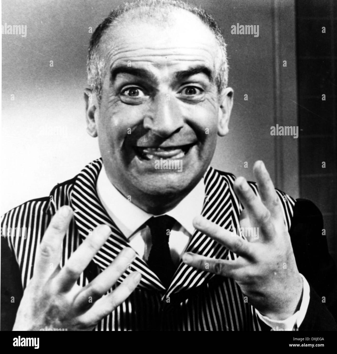 Louis De Funes Louis De Funes Banque d'images noir et blanc - Alamy
