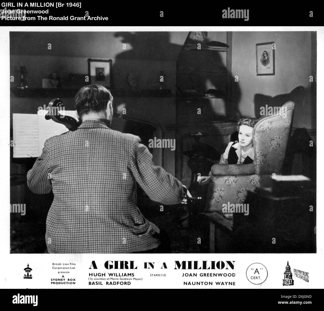 Une fille SUR UN MILLION Banque D'Images