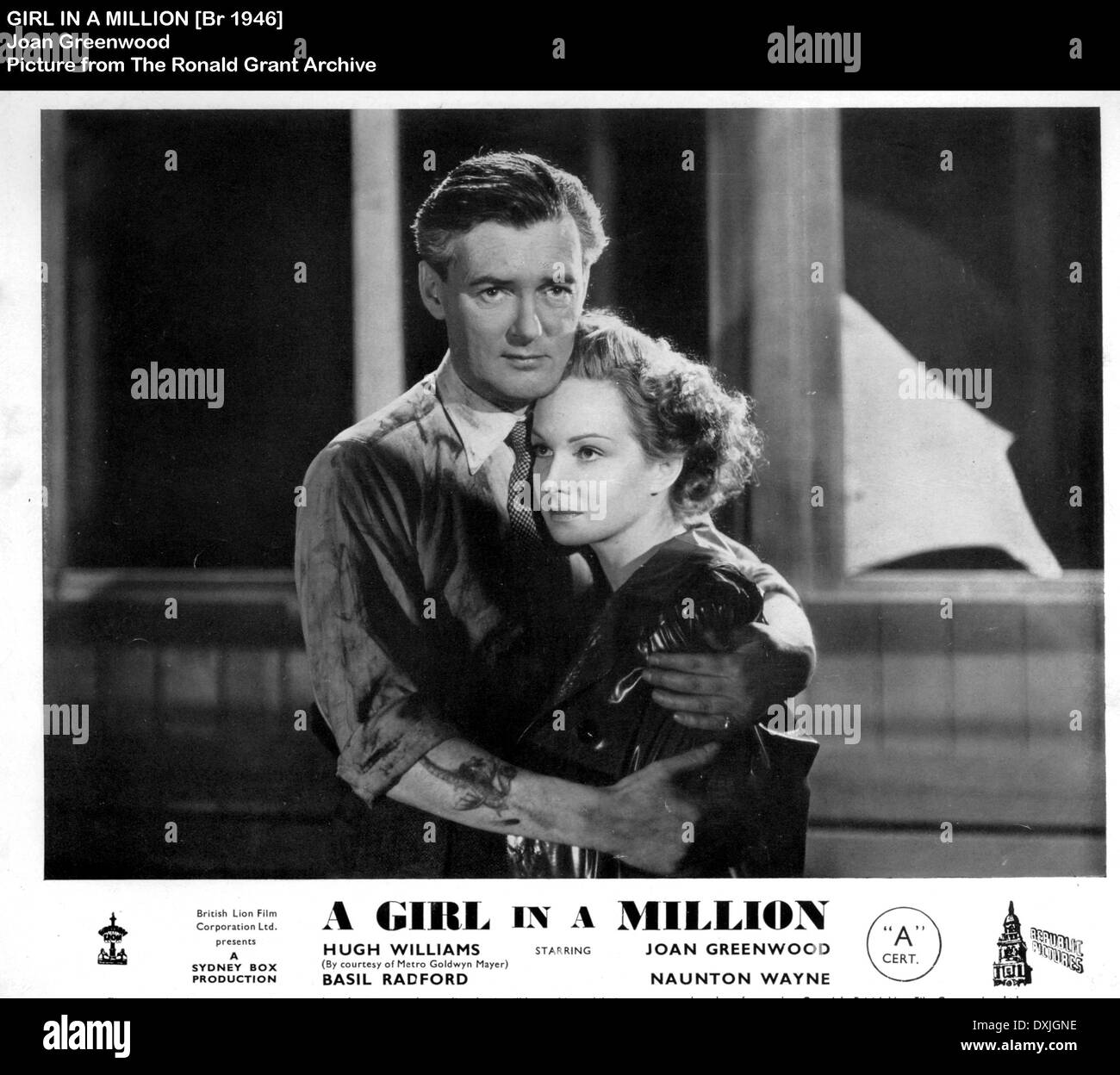 Une fille SUR UN MILLION Banque D'Images