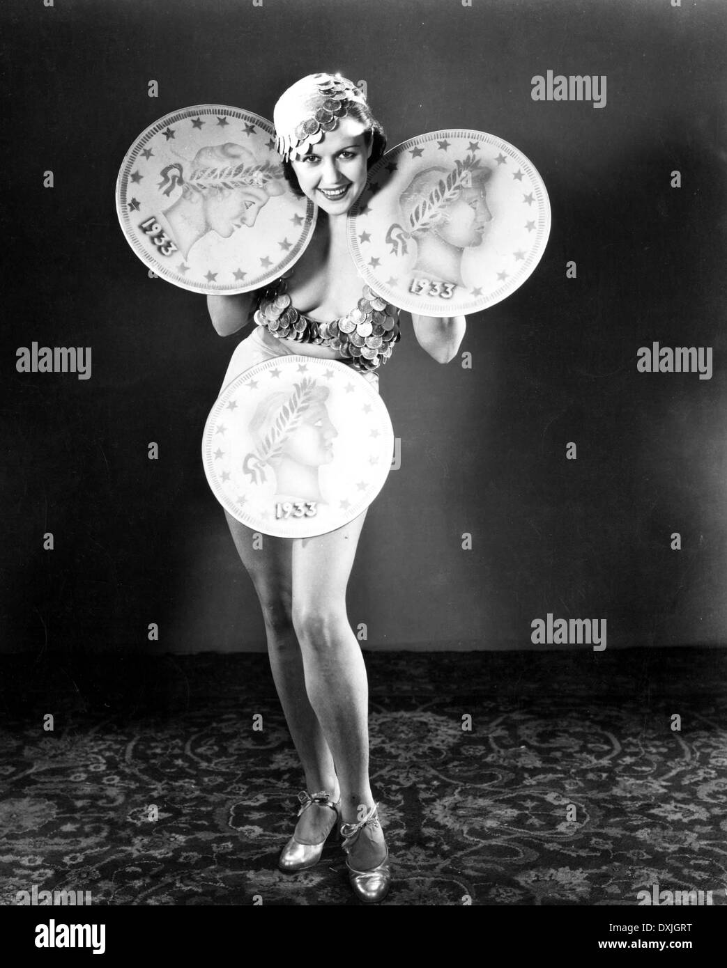 GOLD DIGGERS OF 1933 Banque D'Images